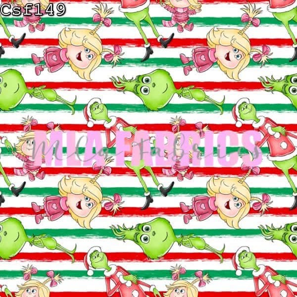 Striped Green Guy