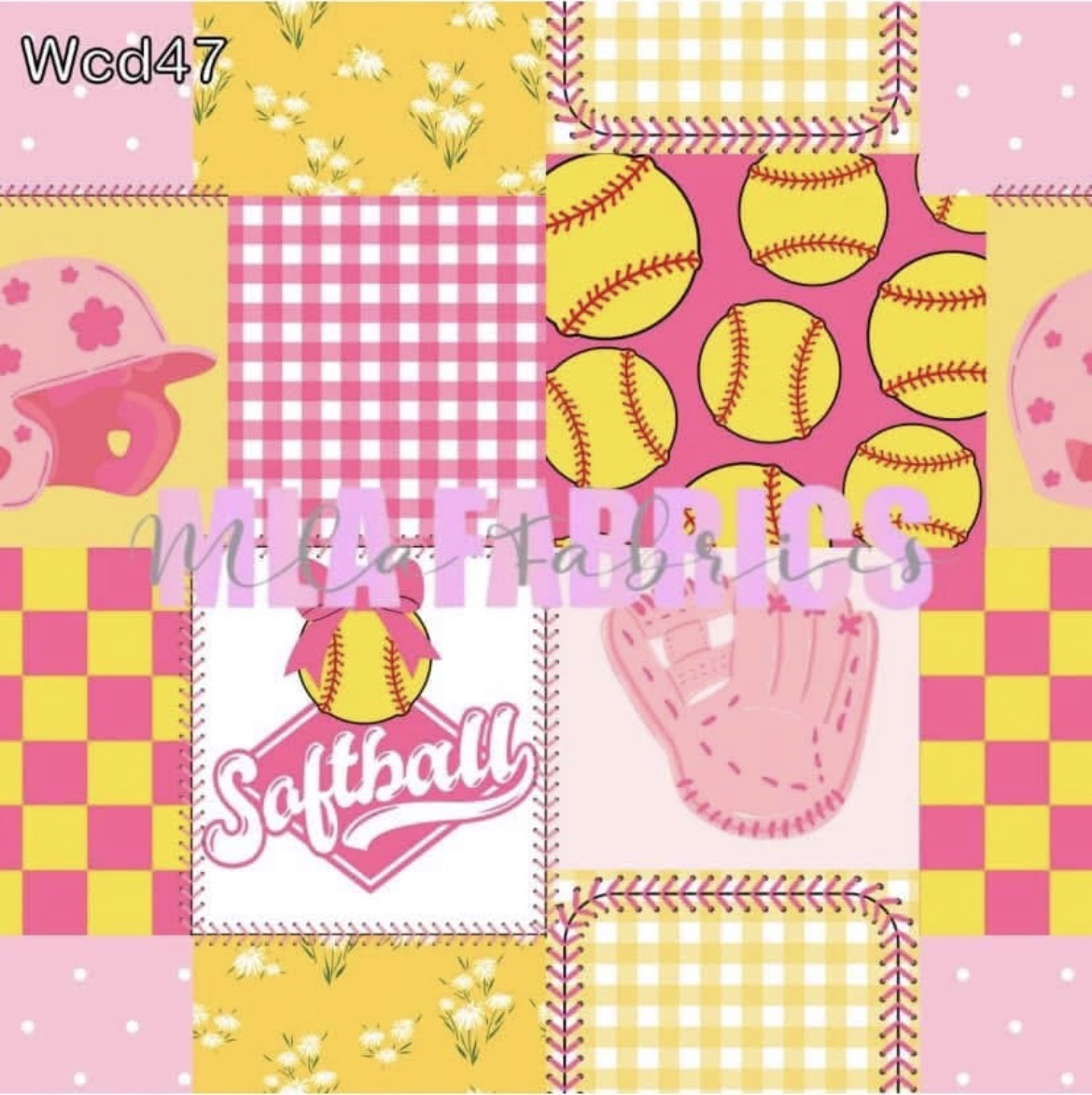 Softball Patchwork