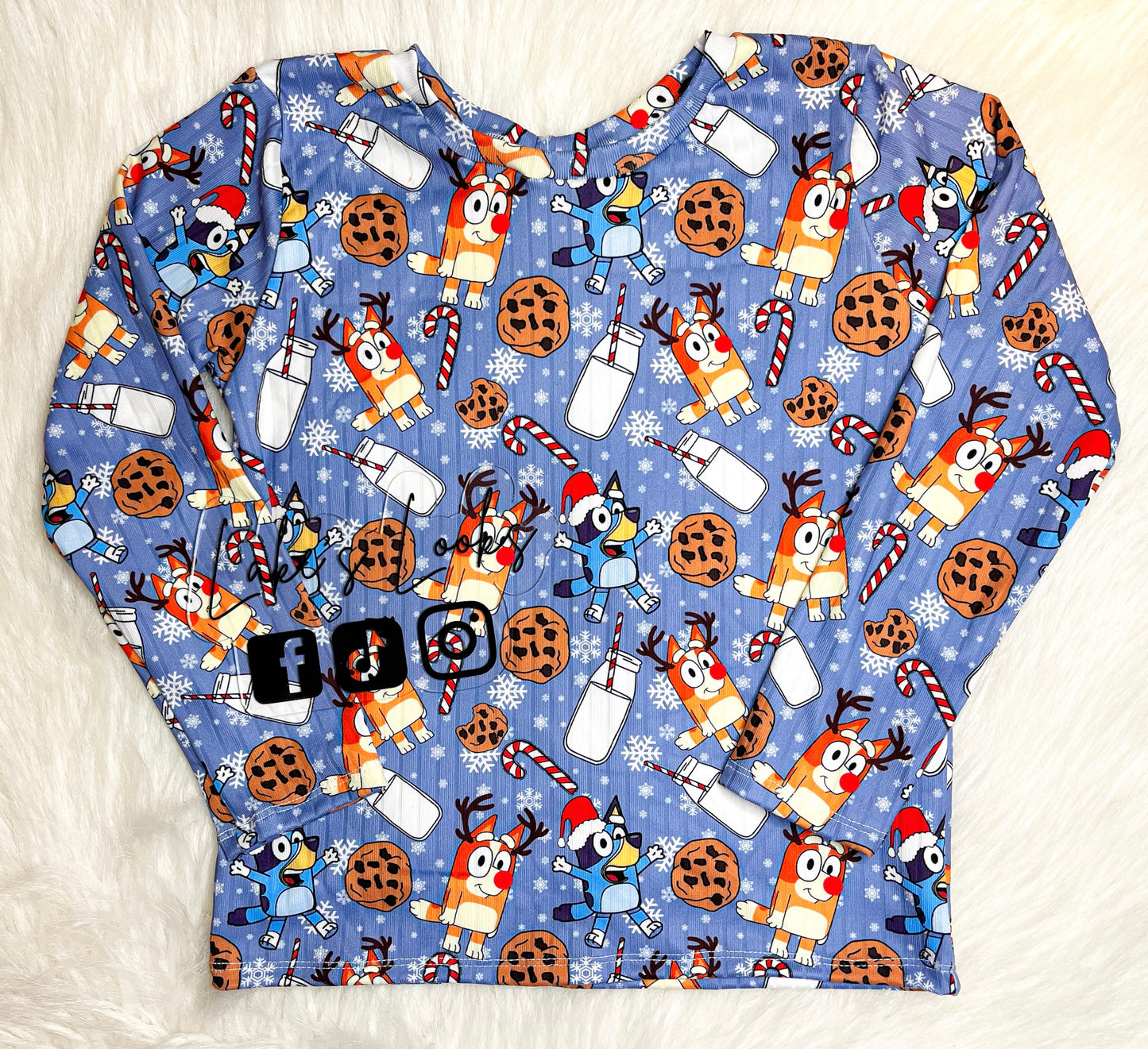 RTS (4T) Heeler Christmas Lounge Tee