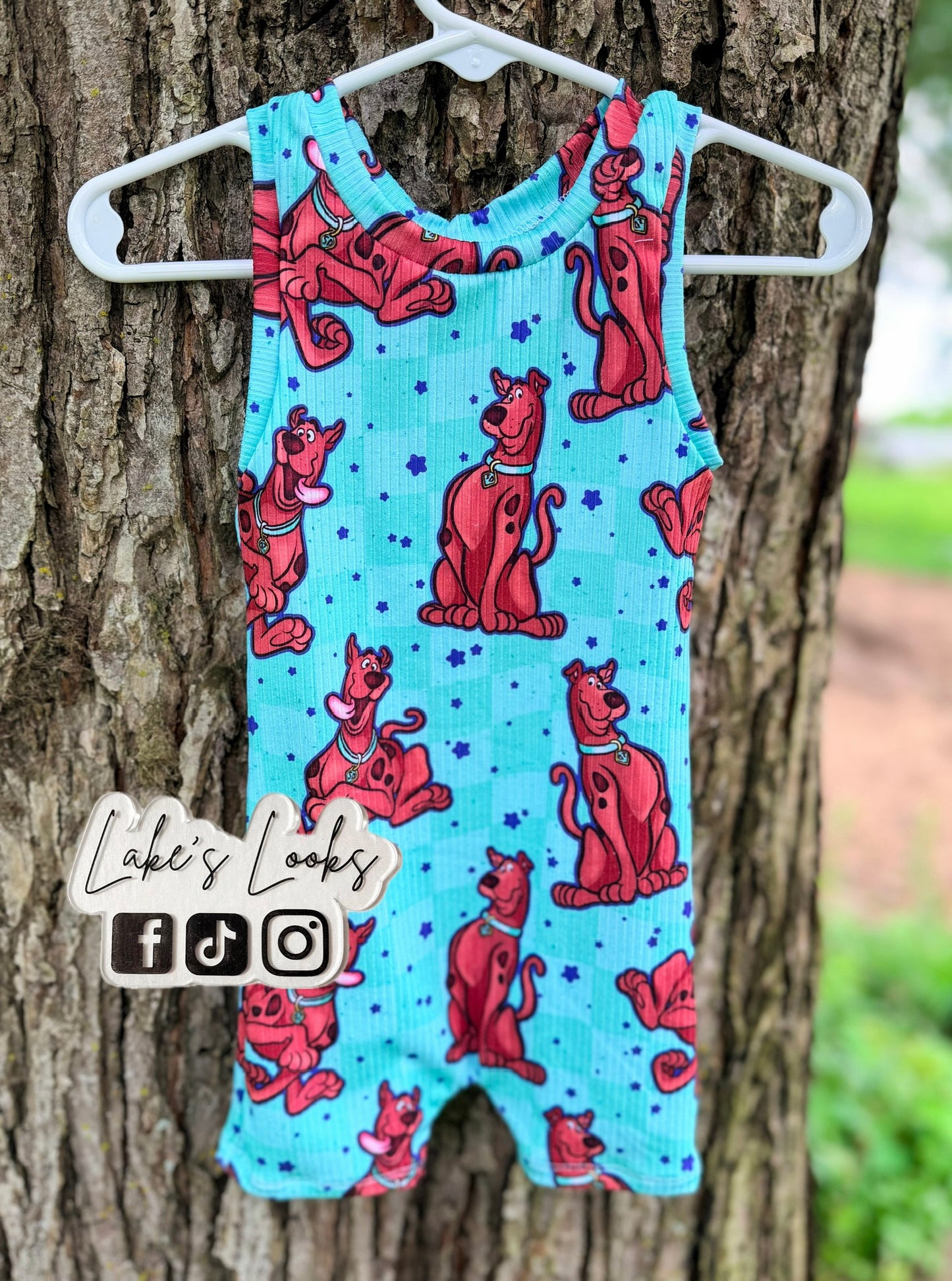 RTS (12/18) Mystery Dog Ollie Romper