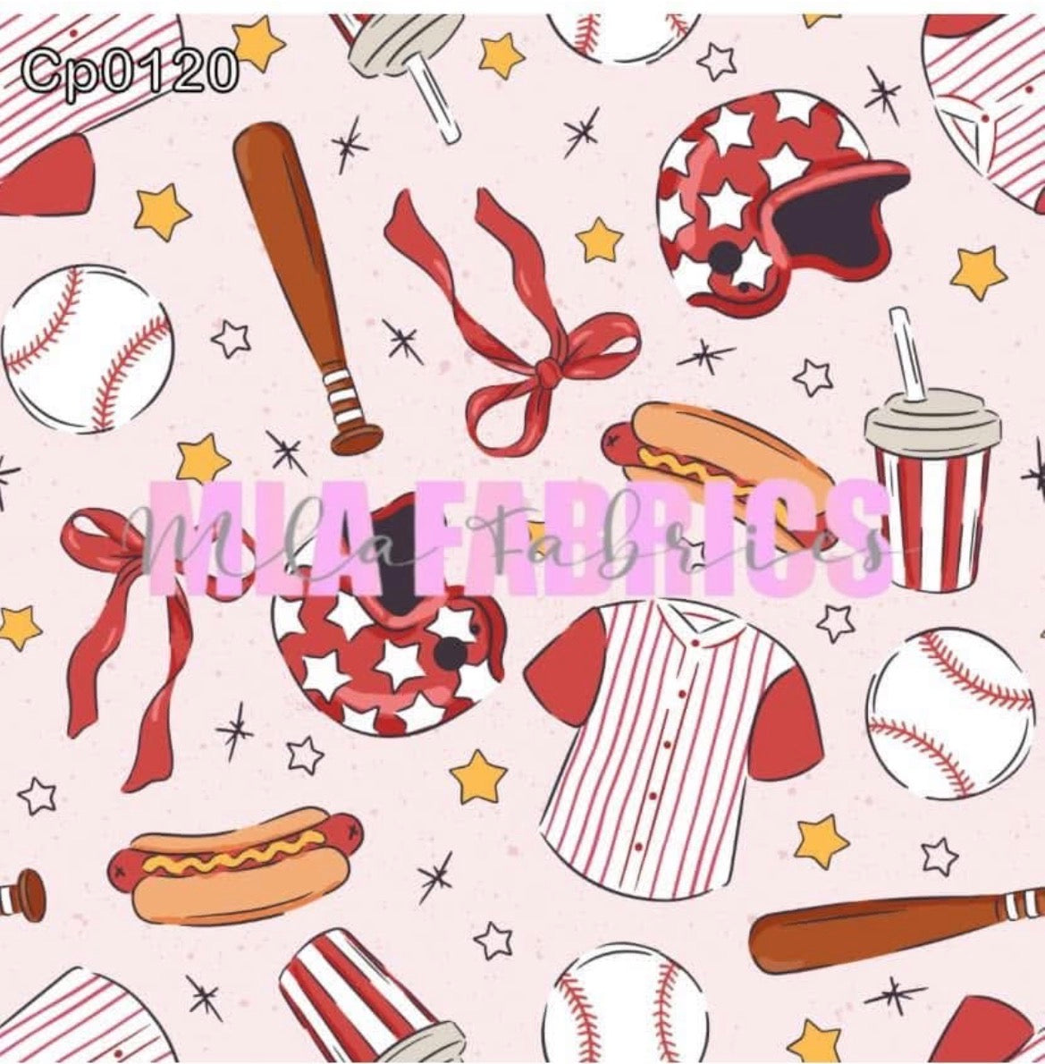 Red Coquette Baseball