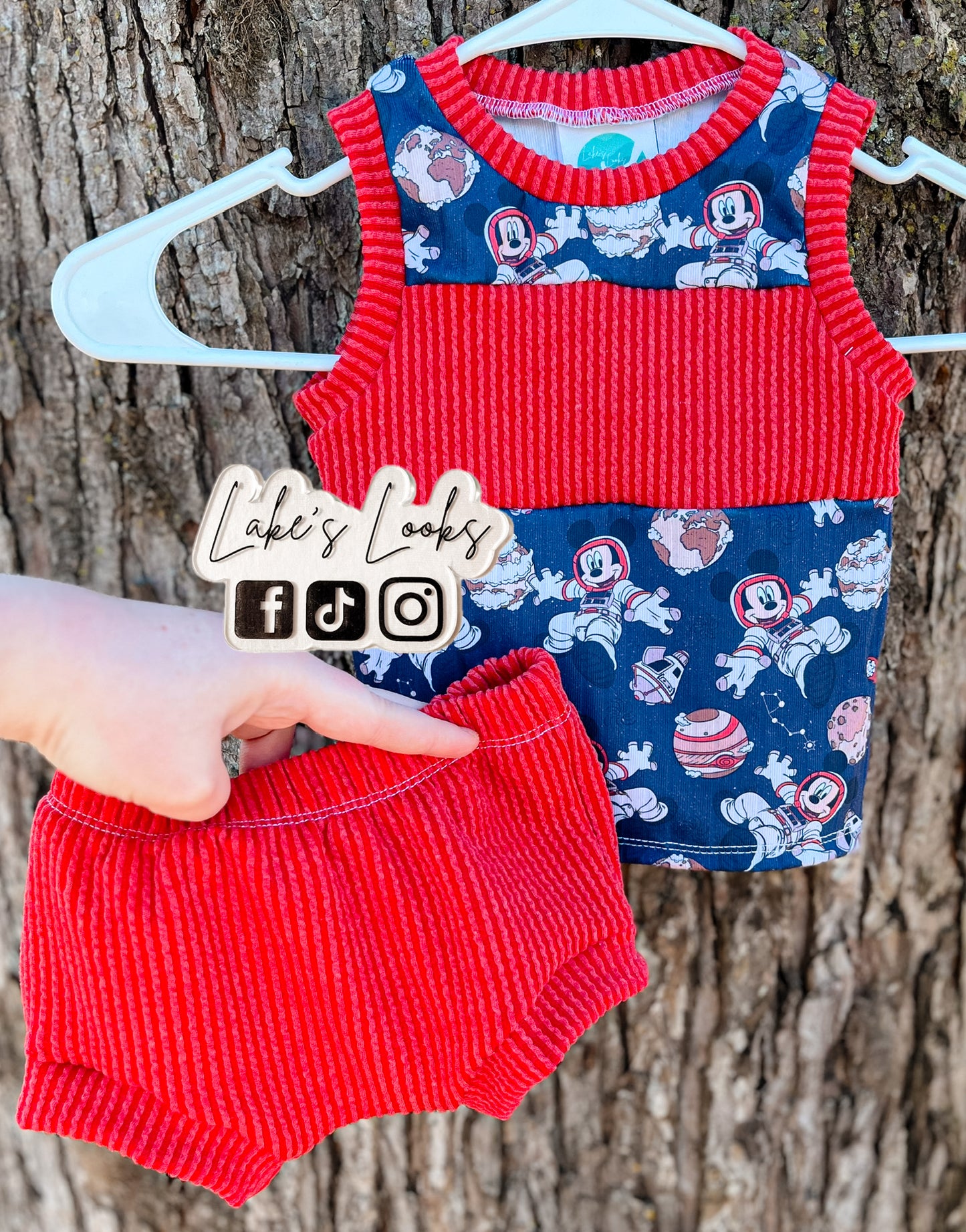 RTS (6/9) Astronaut Mouse Summer Set