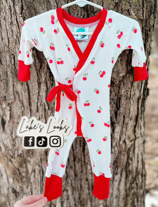 RTS (0/3) Cherry River Romper