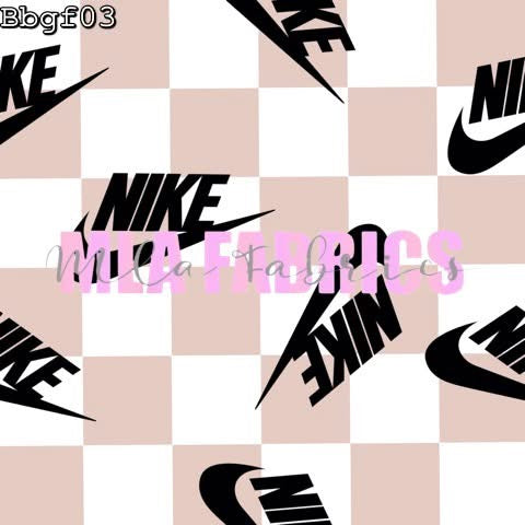 Beige Checkered Shoe Brand