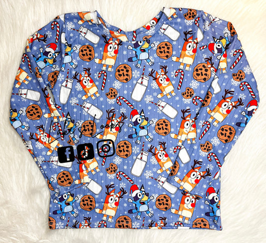 RTS (4T) Heeler Christmas Lounge Tee