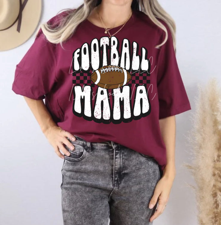 Retro Football Mama