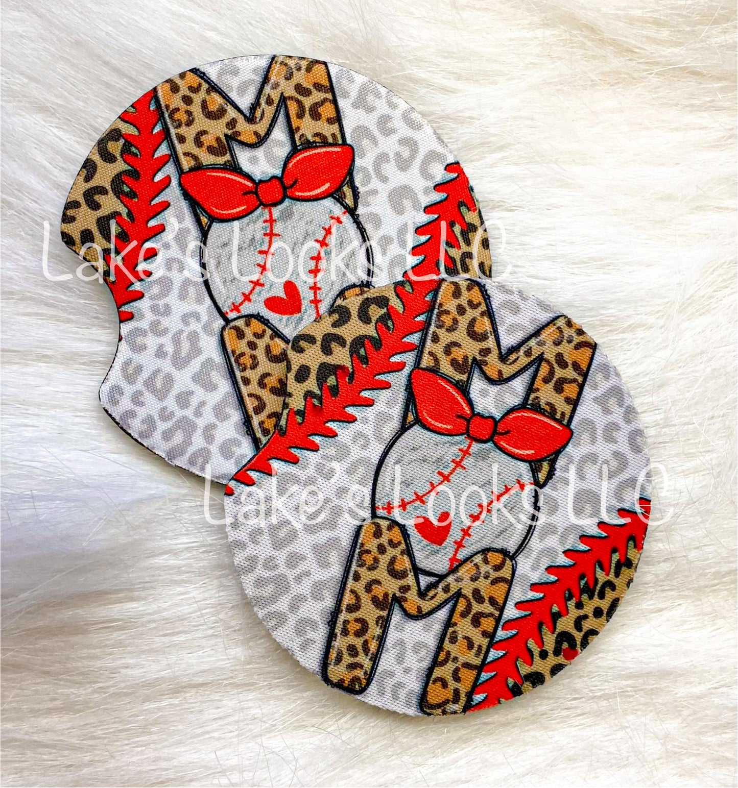 Baseball Mom Car Coasters