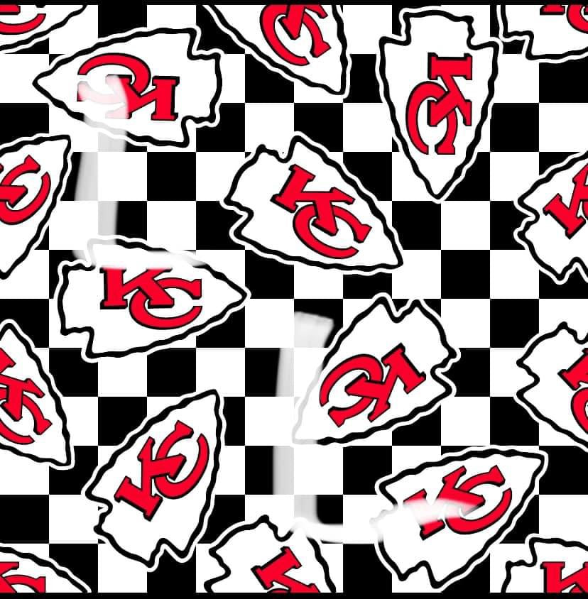 Checkered Football (KC ONLY)