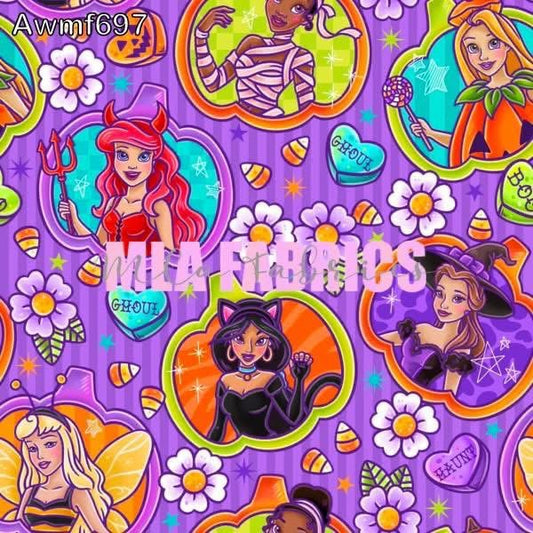 Princess Halloween Purple