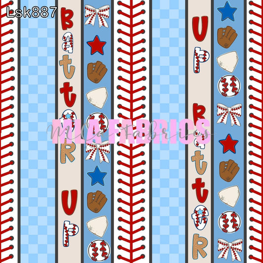 Batter Up (Pink or Blue)