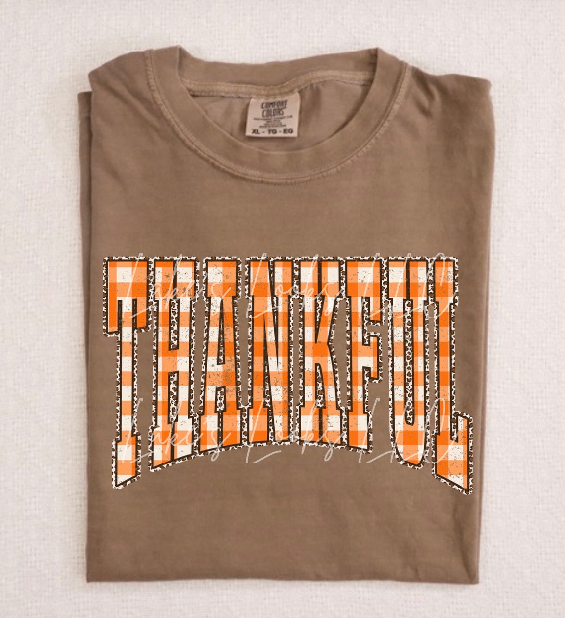 Orange Plaid (Multi Options)