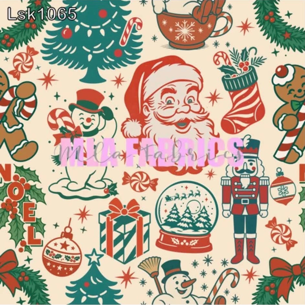 Vintage Christmas Mash Up (Girl & Gender Neutral)