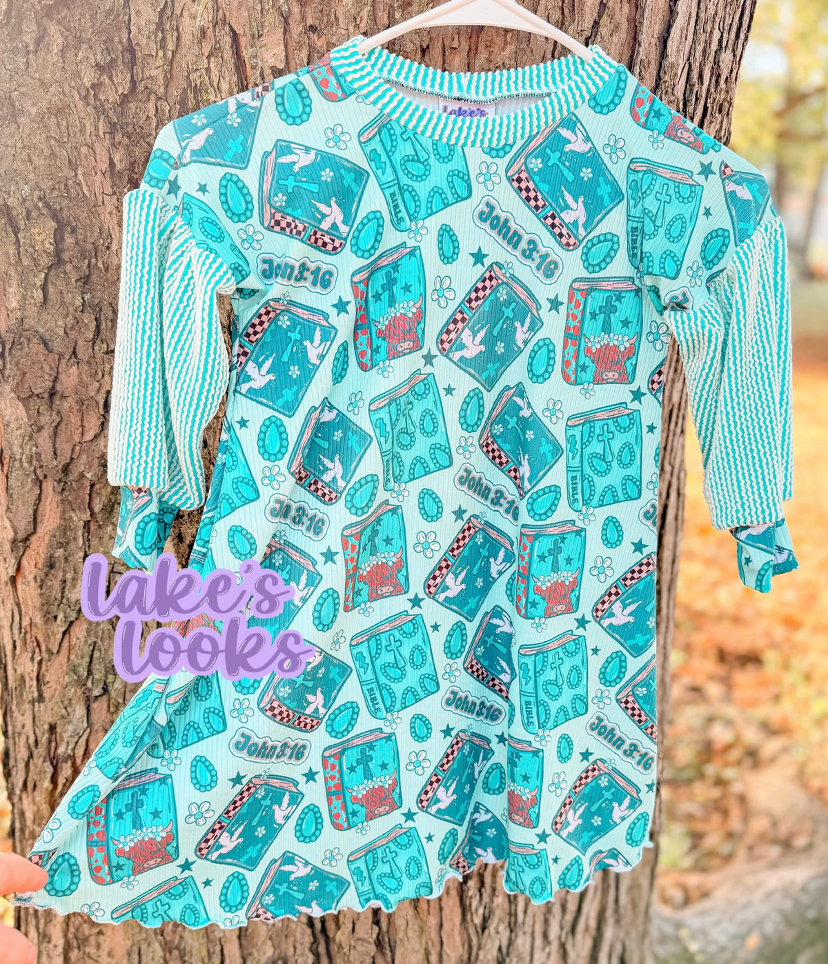 RTS (3T) Western Bibles Elowen Dress