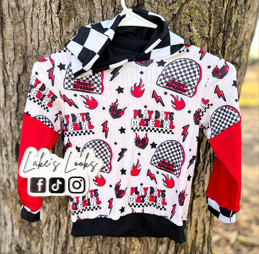 RTS (3T) Playdate Material Hoodie