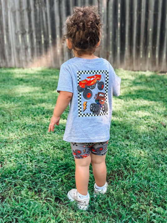 Cars Monster Trucks Handmade Clothing