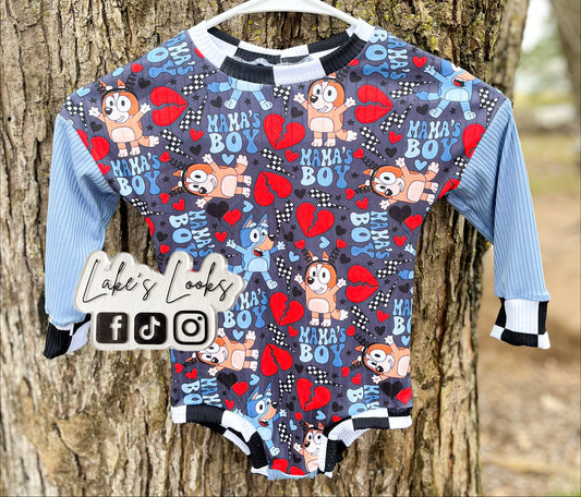 RTS (12/18) Mama’s Boy Cozy Romper