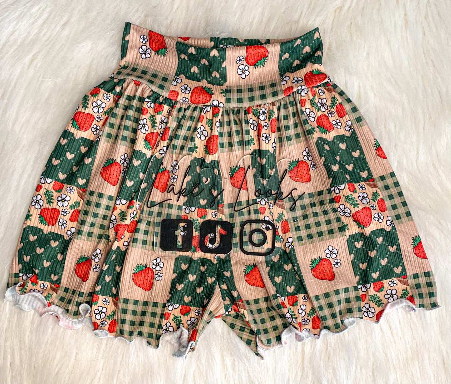 3T Strawberry Flow SHORTS