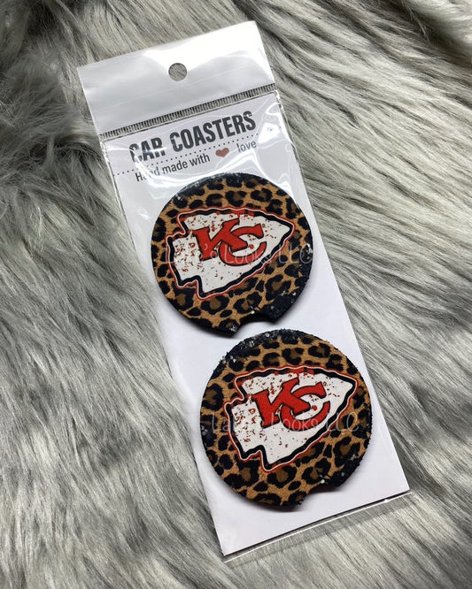 Football Car Coaster Set