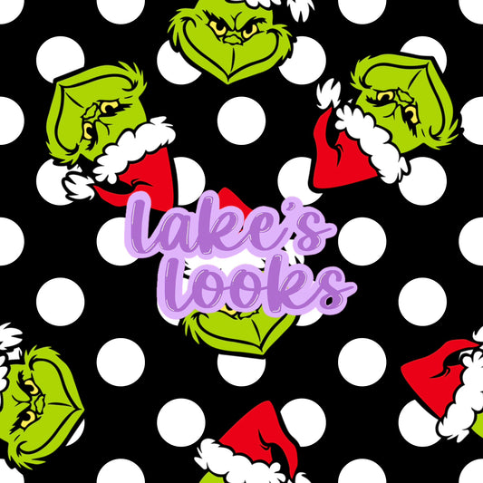 Green Guy Polkadots