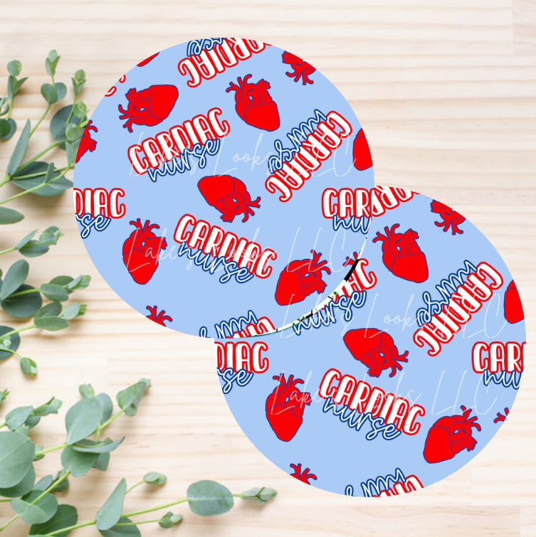 Cardiac Nurse Car Coasters