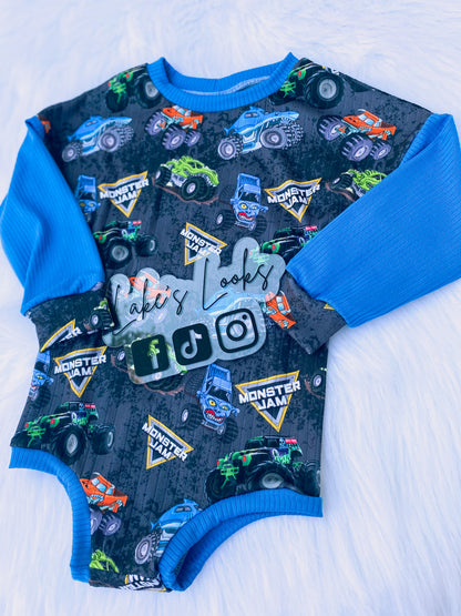4 for $60 Mystery Long Sleeve Cozy Rompers (Reg Price- $140)