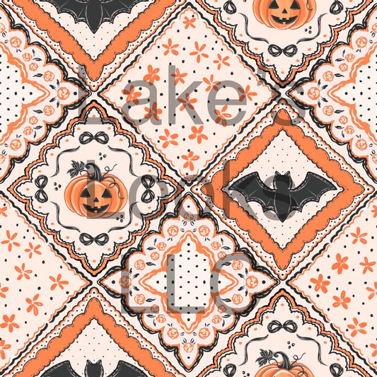 Halloween Quilt Patch
