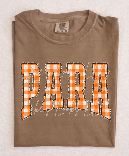 Orange Plaid (Multi Options)