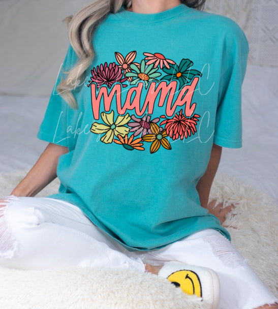 Floral Mama/ Teacher/ Nurse