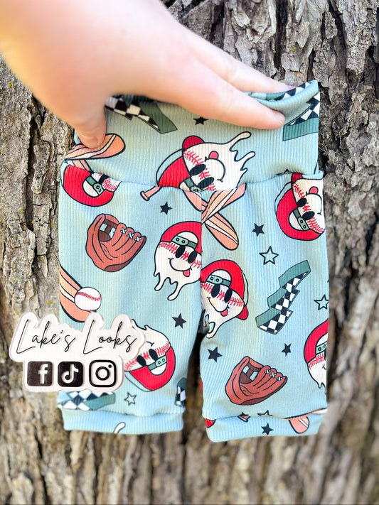 RTS (3/6) Baseball Biker Shorts