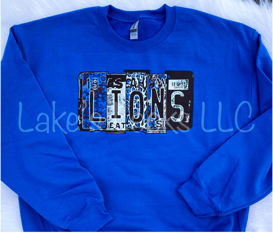 License Plate Mascot Tee