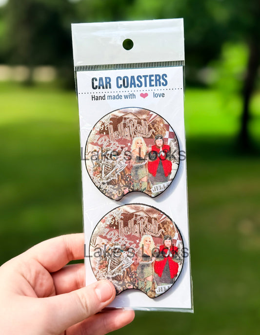 Jelly Car Coaster Set