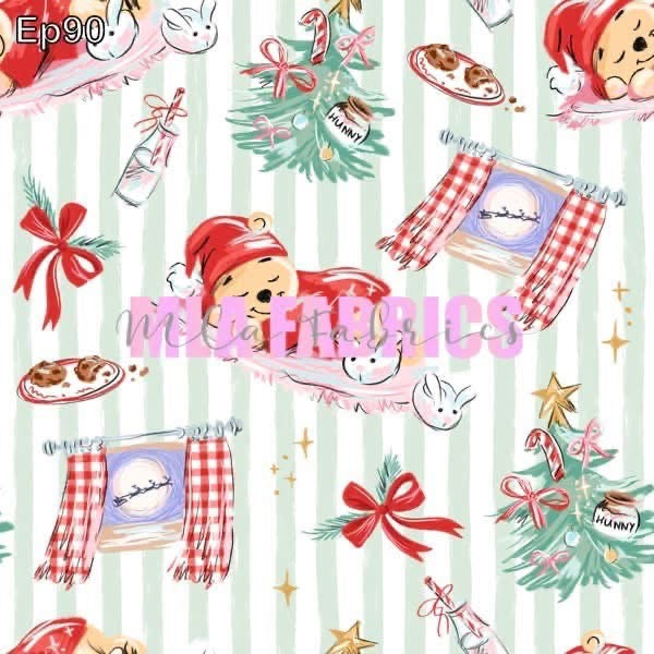 Honey Bear Christmas (2 Colorways)