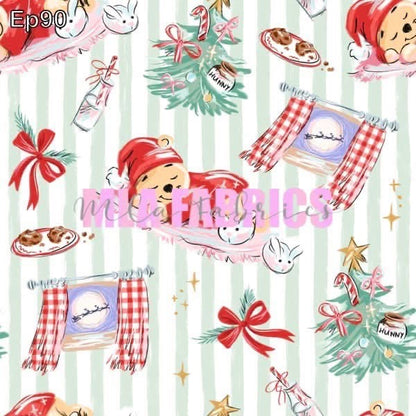 Honey Bear Christmas (2 Colorways)