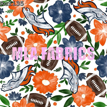 Floral Football Teams (Multiple Options)