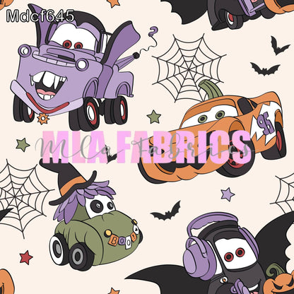 Cars Halloween w/ Coord Checks