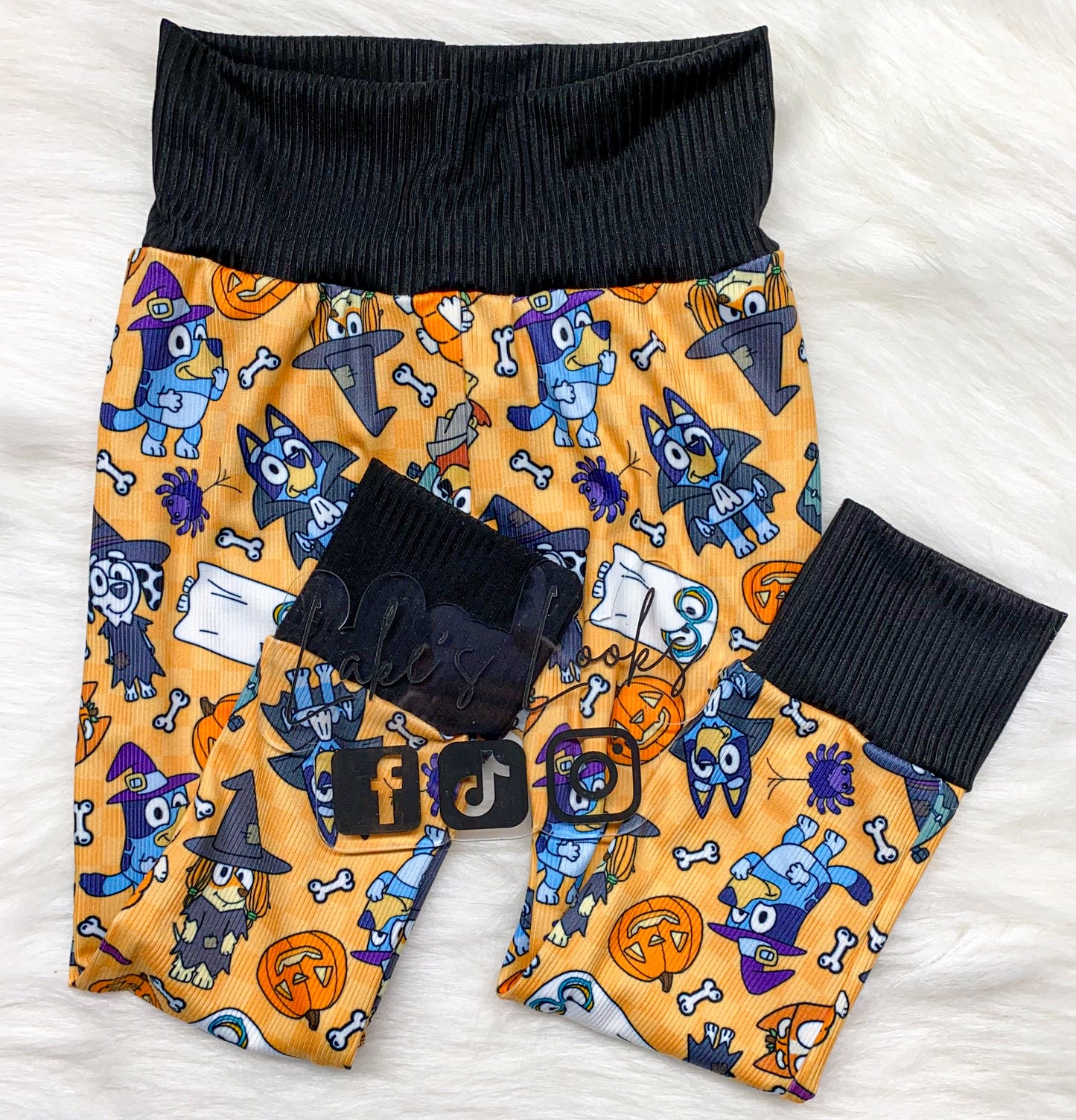 RTS (12/18) Orange Heelerween Joggers
