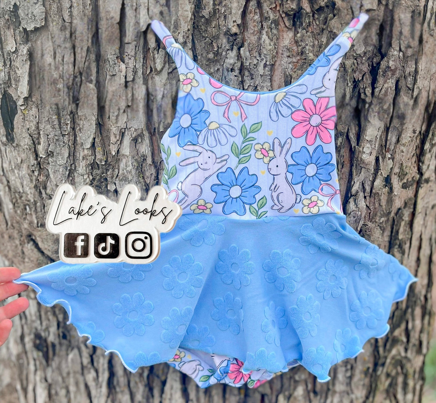 RTS (12/18) Bunny Brielle Romper