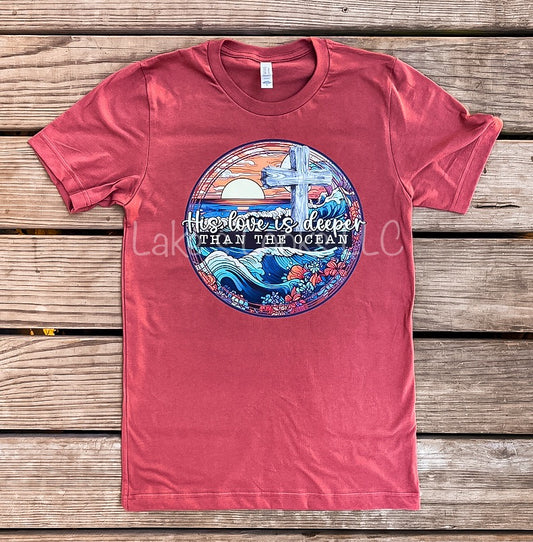 His Love Is Deeper Than The Ocean