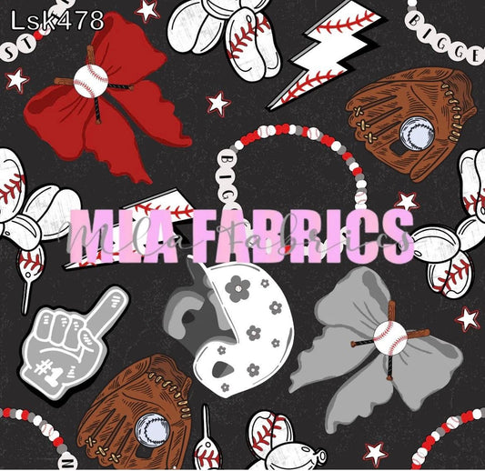 Baseball Girl Balloon Dogs