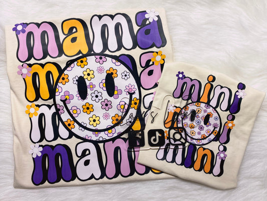 Halloween Floral Mama/ Mini