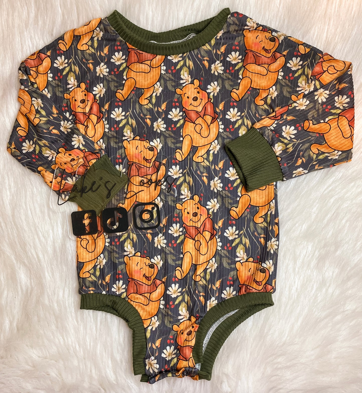 4 for $60 Mystery Long Sleeve Cozy Rompers (Reg Price- $140)