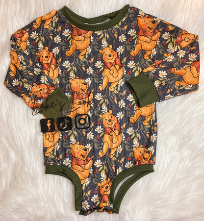 4 for $60 Mystery Long Sleeve Cozy Rompers (Reg Price- $140)