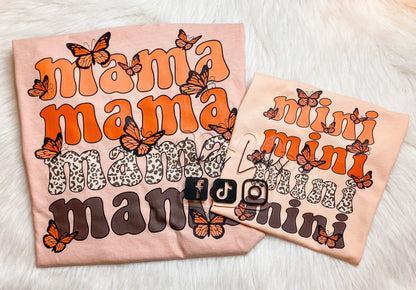 Mama/Mini Butterflies