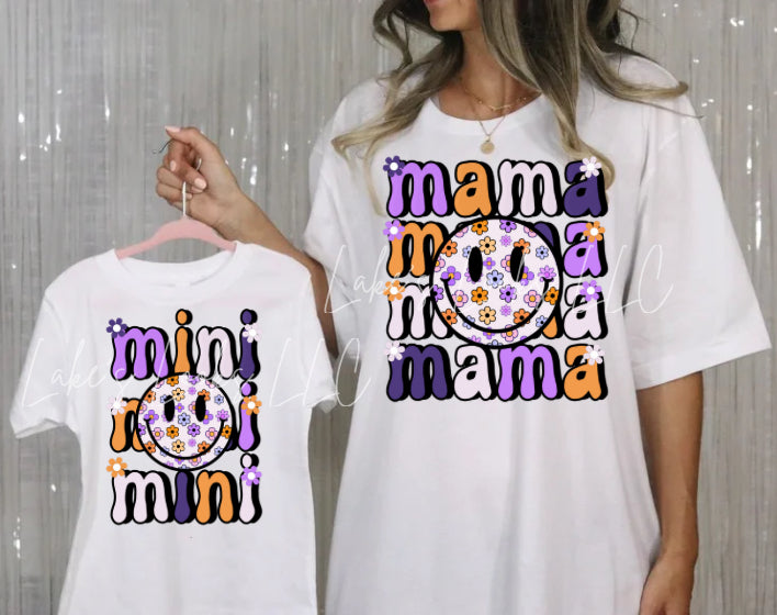 Halloween Floral Mama/ Mini