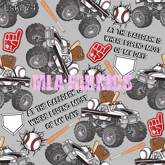 Baseball Monster Trucks