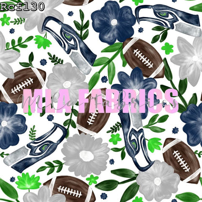 Floral Football Teams (Multiple Options)