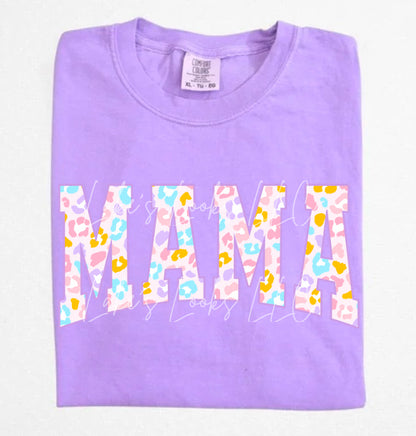 Colorful Leopard Mama