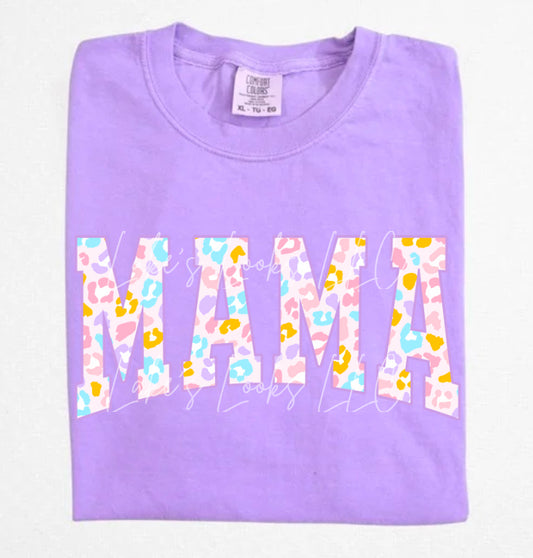 Colorful Leopard Mama