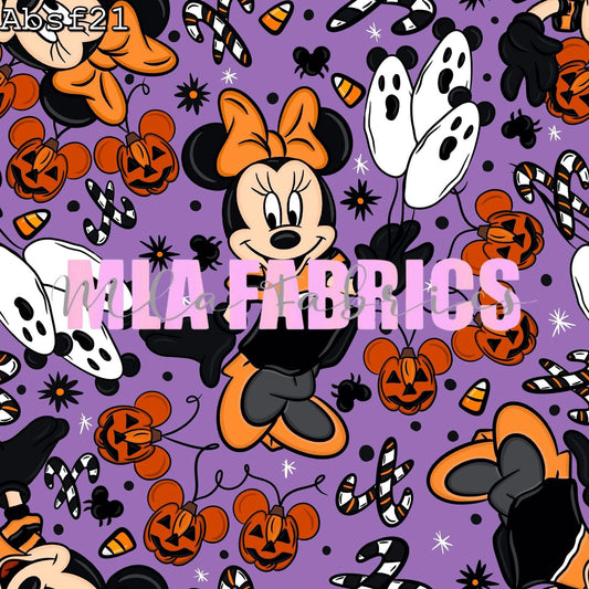 Purple Halloween Mouse