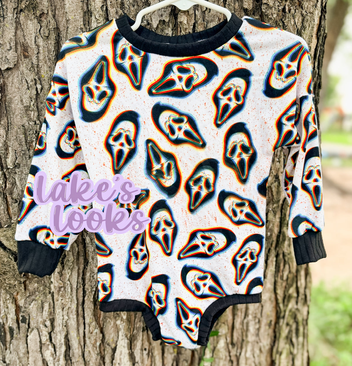 RTS (12/18) Ghostie Cozy Romper